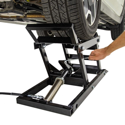 Last Day For Clearance💝80% off!🔥 Hydraulic Underbody Access Car Lift with Ramp